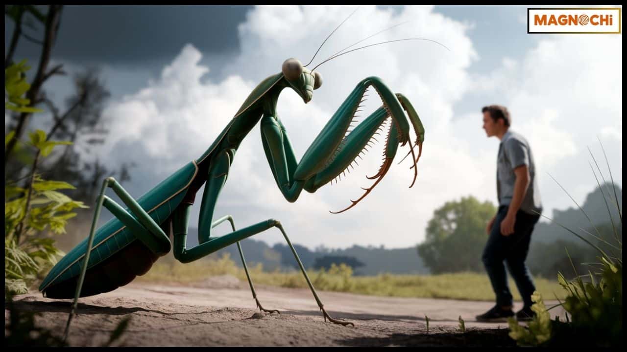 Do Praying Mantises Attack Humans? Praying Mantis vs. Humans