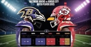 Baltimore Ravens vs Kansas City Chiefs Match Player Stats
